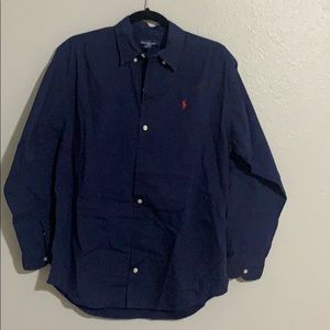 Kids XL Polo long sleeve button down